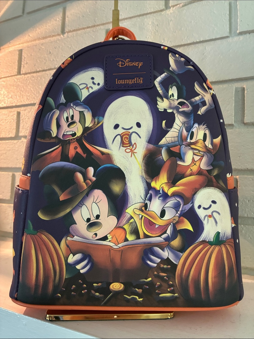 Loungefly Disney Halloween Minnie & Friends Mini Backpack